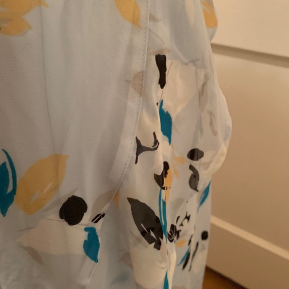 Lane Bryant NWT hi-low floral print skirt - Picture 6 of 11